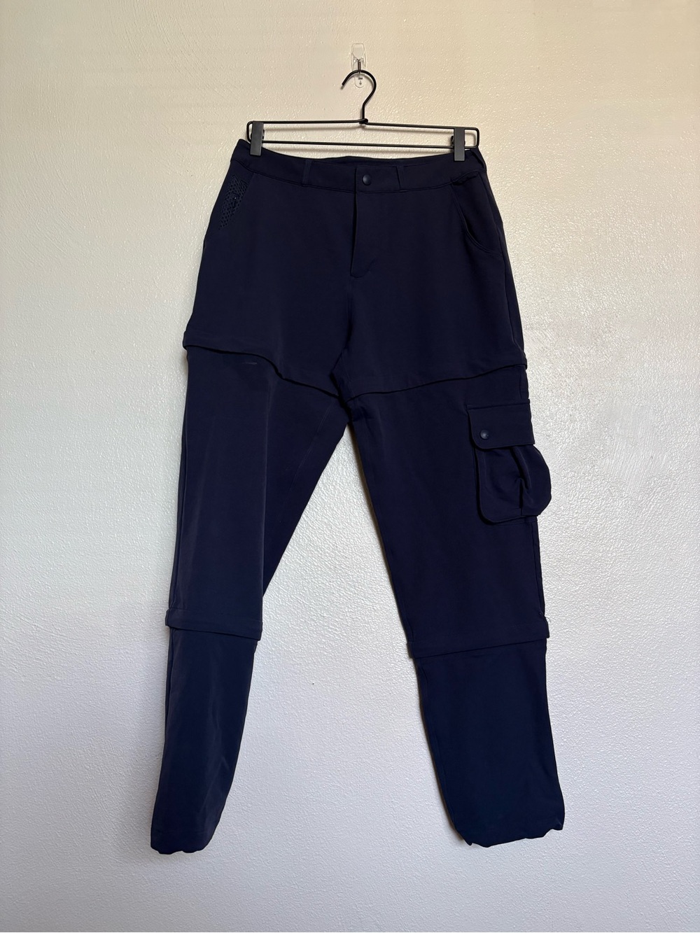 Outdoor Voices Navy Cargo Joggers with Utility Pocket